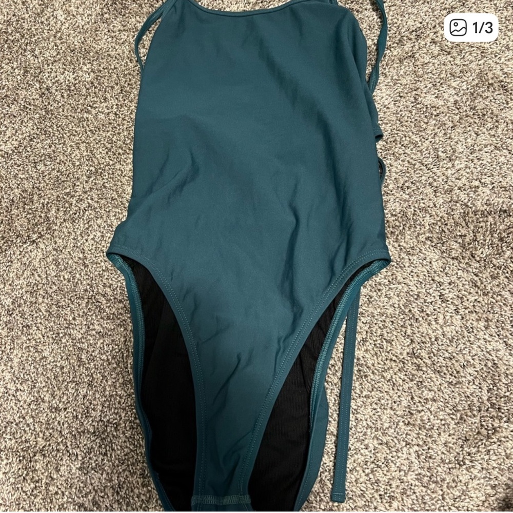 Teal One-Piece Swimsuit Jolyn.